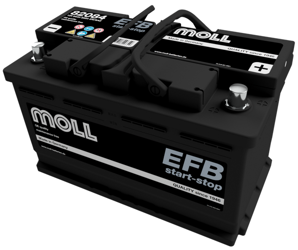 Akumulator Moll ME82084 84Ah 800A P+ 12V