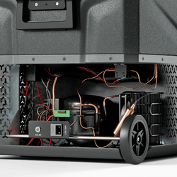 Lodówka turystyczna z kompresorem Yolco TCX50 Carbon 52L 12V 24V 240V