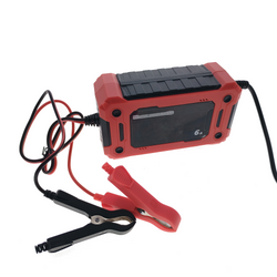 Prostownik z mikroprocesorem Prowerk 6A 12V funkcja naprawy mocny LCD
