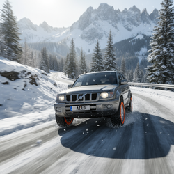 Łańcuchy śniegowe tekstylne AZILO Snow Socks rozmiar XXL TUV GS O-NORM