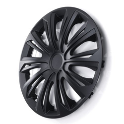 Kołpaki 14 NRM Strong Czarny Matt 4 szt. + klucz do kół Formula 1 F1 17/19 mm 21/23 mm + etui