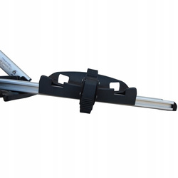 2x Aguri Acuda 3 Silver Uchwyt rowerowy na dach na 2 rowery