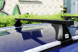 Cruz SX120 935-538 Bagażnik dachowy na dach Hyundai Tucson (II) 5-dr SUV od 2015- z relingami zintegrowanymi