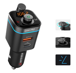 Transmiter samochodowy FM Feegar Q200 Pro