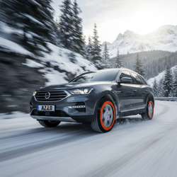 Łańcuchy śniegowe tekstylne AZILO Snow Socks rozmiar XXL TUV GS O-NORM + skrobaczka do szyb / FERIE2025