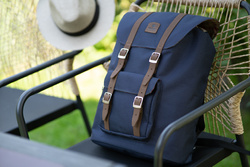 Plecak miejski Baltan City Break 26L - Polska produkcja, zmieści laptopa do 17″ granatowy