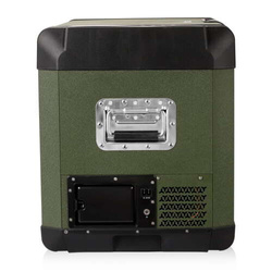 Lodówka turystyczna z kompresorem Yolco GCX47 Green 47L 12V 24V 240V + bateria modułowa Yolco 15600 mAh