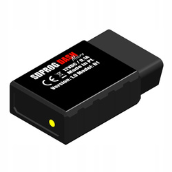 Monitor DASH MICRO B1 OBD2 DPF FAP GPF Diagnostyka LED PlugPlay Kompaktowy do BMW