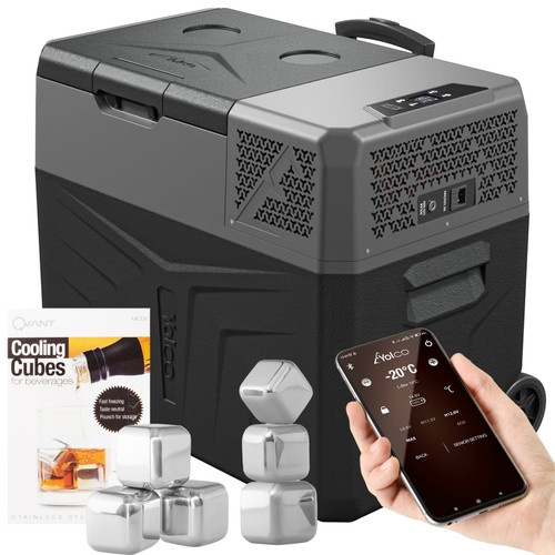Lodówka turystyczna z kompresorem Yolco BCX40 CARBON 39L + gratis