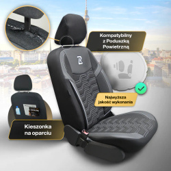 Pokrowce na fotele Berlin przód