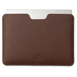 Eleganckie etui na MacBook Air 13 M2 ze skóry naturalnej Baltan Razor ciemny brąz