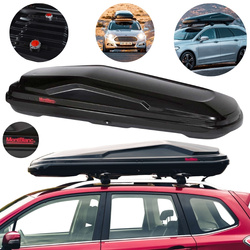 Boks dachowy Mont Blanc Altitude 450 450L dwustronne otwieranie 75 kg czarny połysk