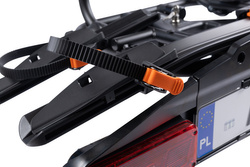 Aguri Active Bike PRO 2 Black Bagażnik rowerowy na hak do przewozu 2 rowerów