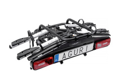 Aguri Active Bike 3 E-BIKE bagażnik rowerowy na hak na 3 rowery elektryczne