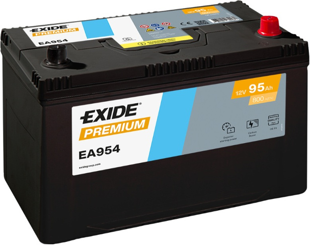 Akumulator Exide EA954 95Ah 800A P+ 12V
