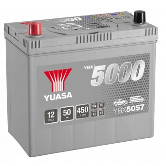 Akumulator Yuasa YBX5057 50Ah 450A L+ 12V