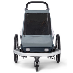 Przyczepka rowerowa dla dziecka 3w1 jogger, wózek spacerowy Croozer Kid Vaaya 1 Graphite Blue
