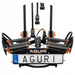 Aguri Krab 3 Black Bagażnik rowerowy na hak na 3 rowery