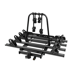 AMOS GIRO 4 Black Bagażnik rowerowy na hak platforma rowerowa na 4 rowery do 75KG - 7PIN