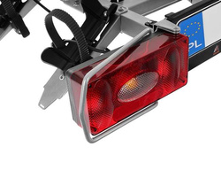 Aguri Cruiser 2 Silver Ultimate Bagażnik rowerowy na hak do przewozu 2 rowerów 13PIN