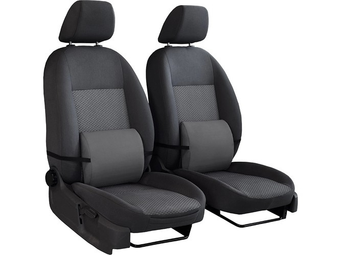 2x Poduszka lędźwiowa Pok-Ter Memory Szara