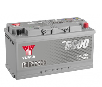 Akumulator Yuasa YBX5019 100Ah 900A P+ 12V