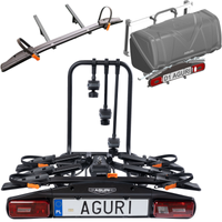 Aguri Active Bike PRO 4 Black + BOX 380L + Uchwyt na narty 400 mm