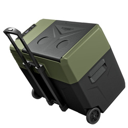 Lodówka turystyczna z kompresorem Yolco BCX40 GREEN 39L + bateria modułowa + kostki lodu
