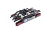 Aguri Active Bike PRO 3 Silver Bagażnik rowerowy na hak do przewozu 3 rowerów