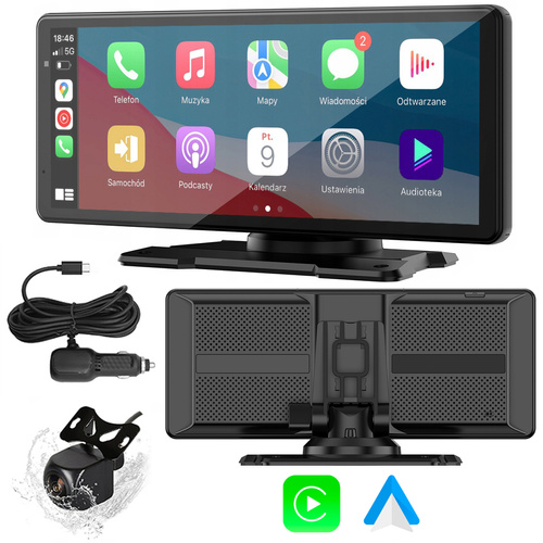 Tablet multimedialny do samochodu NEXADIO CP250 Bezprzewodowy CarPlay Android Auto