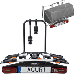 Aguri Active Bike PRO 2 Silver + BOX 380L + Uchwyt na narty 400 mm