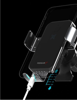  Uchwyt samochodowy na telefon z indukcją Feegar QH300 PRO 