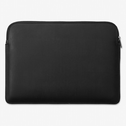 Eleganckie etui na MacBook 14 PRO ze skóry Baltan Zip czarne