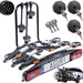 Aguri Active Bike PRO 3 Silver Bagażnik rowerowy na hak do przewozu 3 rowerów