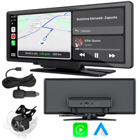 Tablet multimedialny do samochodu NEXADIO CP300 Bezprzewodowy CarPlay Android Auto 10''