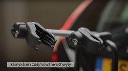 PROUSER Diamant SG2 Bagażnik uchwyt rowerowy na hak na 2 rowery składany 13-PIN