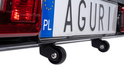 Aguri Active Bike 2 E-Bike Silver + BOX 380L + uchwyt na narty 400 mm