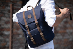 Plecak miejski Baltan City Break 26L - Polska produkcja, zmieści laptopa do 17″ granatowy