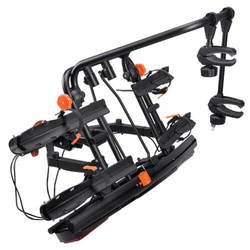 Aguri Active Bike 3 E-BIKE bagażnik rowerowy na hak na 3 rowery elektryczne black