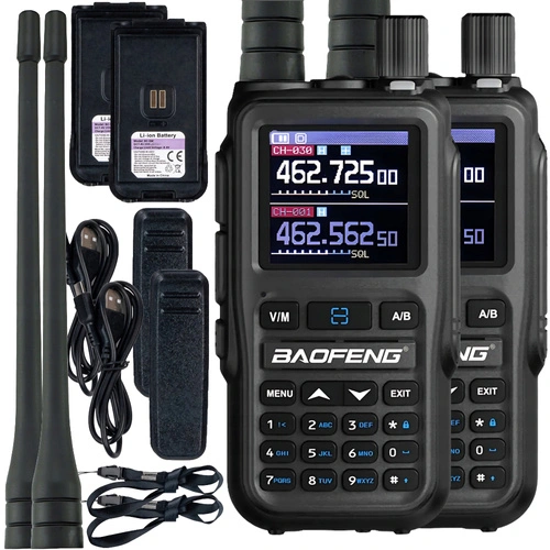 Krótkofalówka Radiotelefon Walkie-talkie VHF UHF PASMO LOT Baofeng UV-5R EU MINI CAMO pol_pl_Krotkofalowka-Walkie-talkie-Baofeng-BF-25E-Black-PMR-podkanaly-50092_3