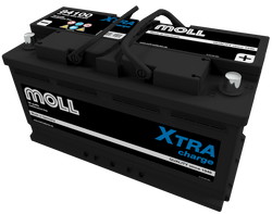 Akumulator Moll MX84100 100Ah 850A P+