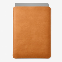 Eleganckie etui na MacBook 14 PRO M5 ze skóry naturalnej Baltan Sleeve brąz