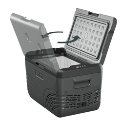 Lodówka turystyczna z kompresorem Yolco NX30 Carbon 28L 12V 24V 240V