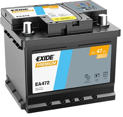 Akumulator Exide EA472 40Ah 350A P+ 12V
