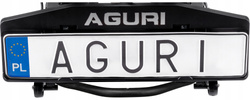 Aguri Krab 3 Silver Bagażnik rowerowy na hak na 3 rowery