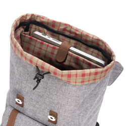 Plecak miejski Baltan City Break 26L - Polska produkcja, zmieści laptopa do 17″ szary