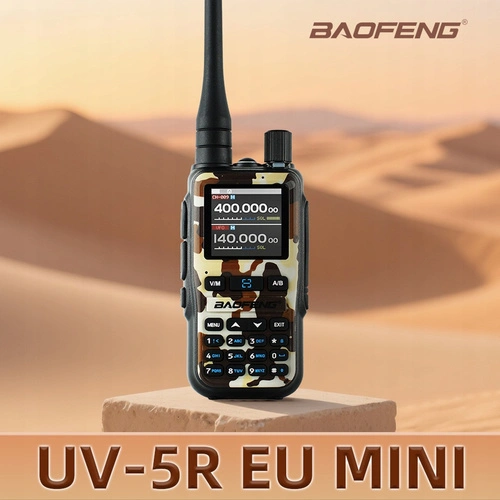 Krótkofalówka Radiotelefon Walkie-talkie VHF UHF PASMO LOT Baofeng UV-5R EU MINI CAMO pol_pl_Krotkofalowka-Walkie-talkie-Baofeng-BF-25E-Black-PMR-podkanaly-50092_5