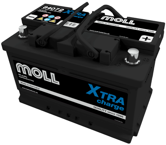 Akumulator Moll MX84072 72Ah 720A P+ 12V