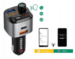 Transmiter samochodowy FM Feegar Q100 Pro