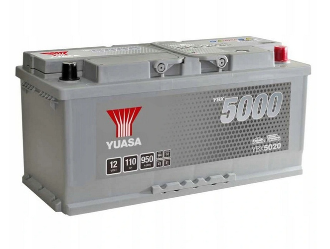 Akumulator Yuasa YBX5020 110Ah 950A P+ 12V